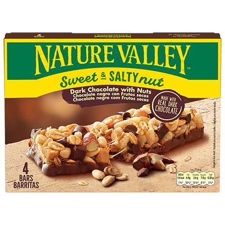 Sweet & Salty Nut Dark Chocolate, Peanut & Almond