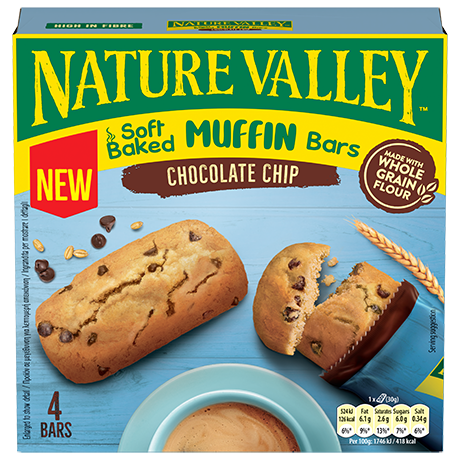Nature Valley Soft Baked Muffin Bars Chocolate Chip